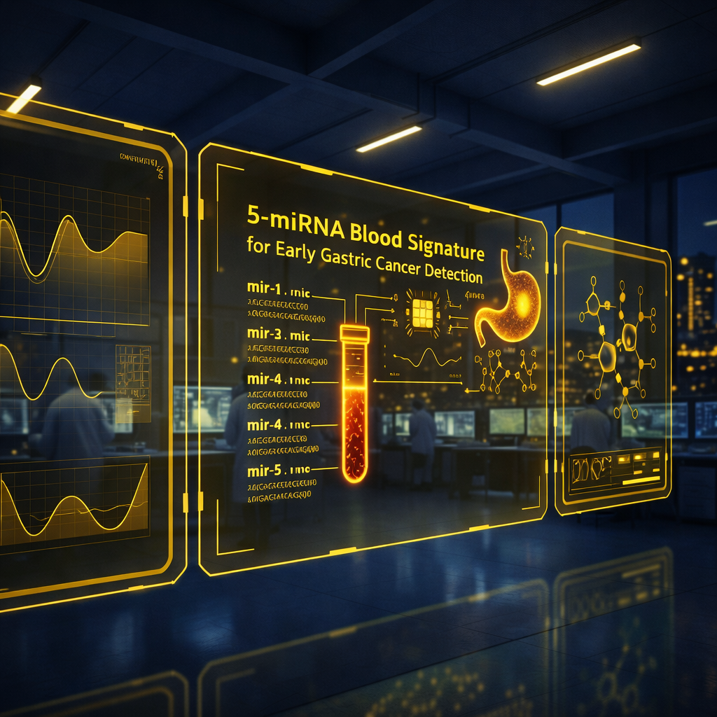 5-miRNA signature for early detection of gastric cancer